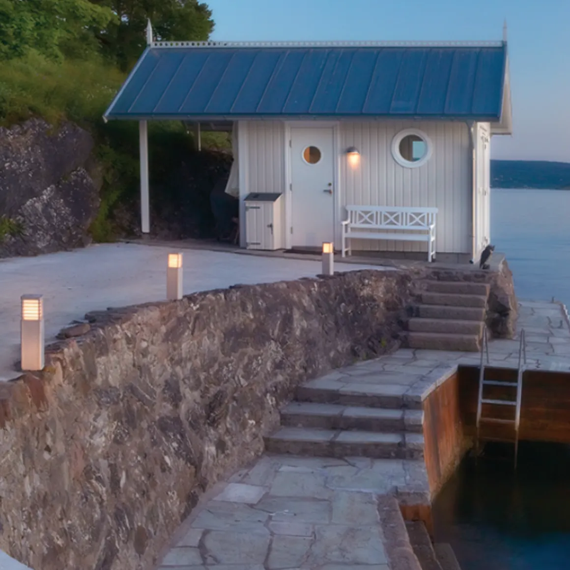 Halmstad pullert LED 212