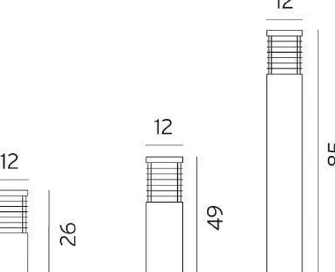 Halmstad pullert LED 1483
