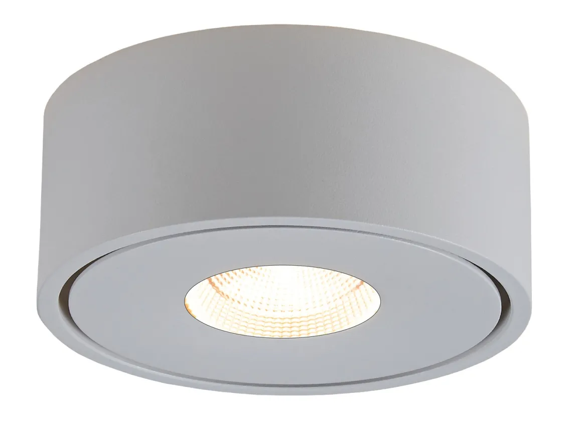 Halo 105 utenpåliggende downlight 8,9W Dimbar - Hvit