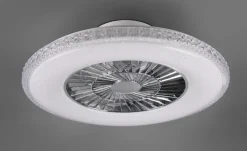 Harstad tak vifte 3000-6500K 39,6W m/Fjernkontroll - Kromfarget