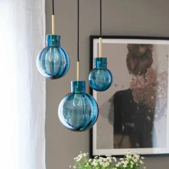 Havblikk Krystallkuler 3 stk - Sort Baldakin