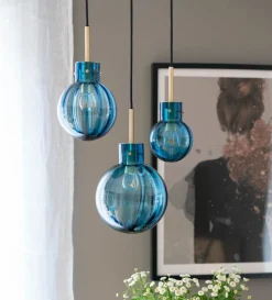 Havblikk Krystallkuler 3 stk - Hvit Baldakin