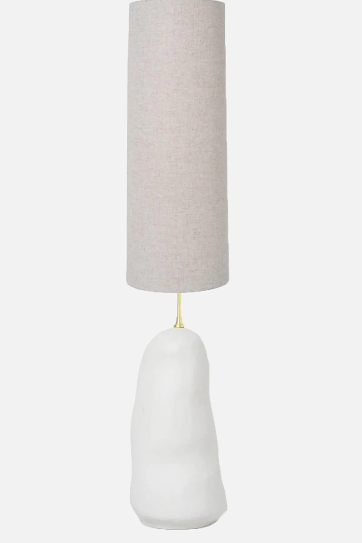 Hebe Gulvlampe Hvit/Natur