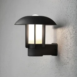 Heimdal vegglampe utendørs IP44 - Svart