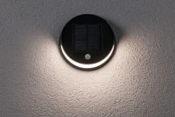 Helena vegglampe utendørs 3W 3000 Kelvin m/bevegelses sensor - Solcelle