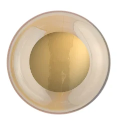 Horizon taklampe/vegglampe M Golden Smoke/gull