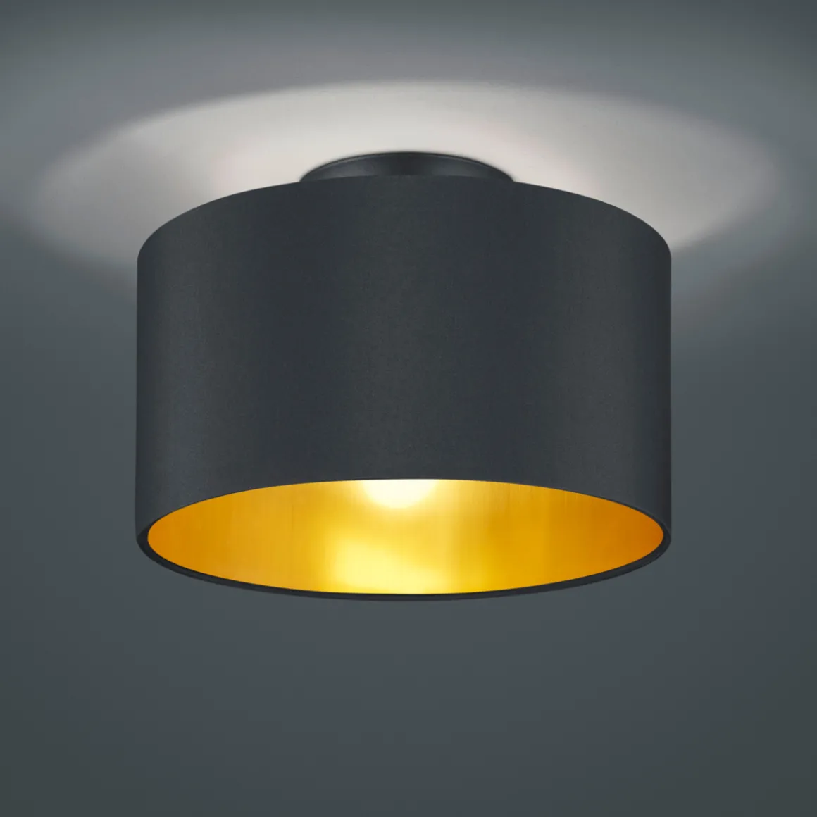 Hostel taklampe 2 lys - Svart