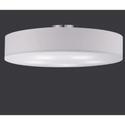 Hotel taklampe 65 - Nikkel/Hvit