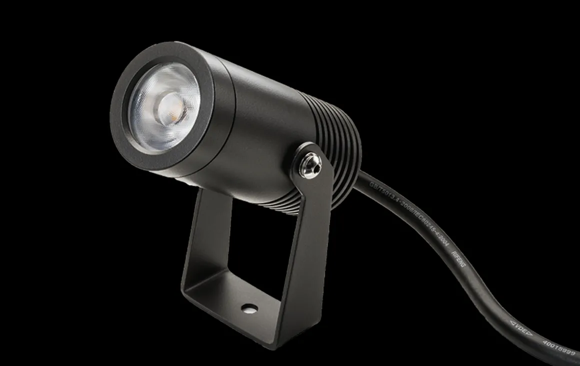 Hovden Mini 8W LED 3000K Ra>80 - Grafitt