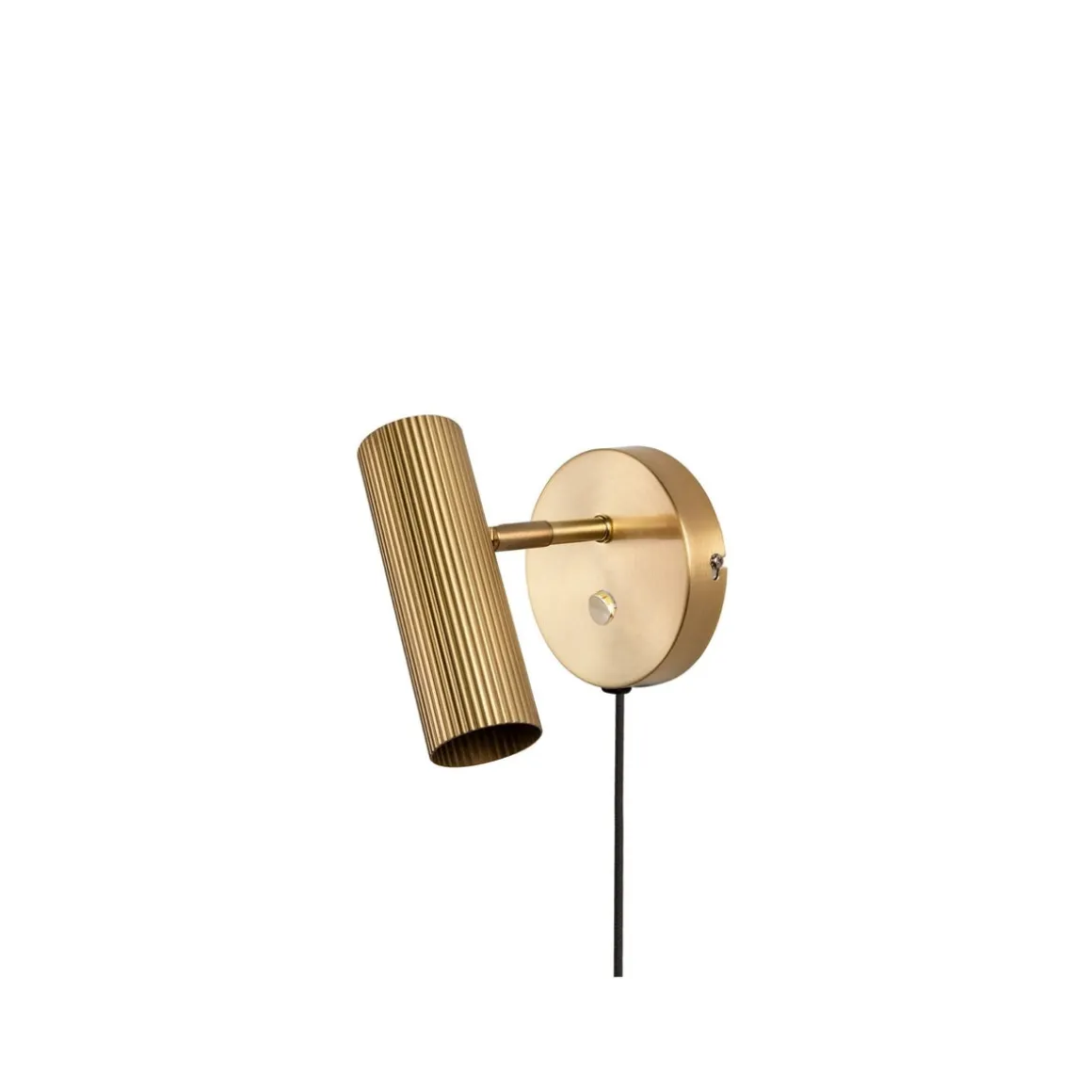 Hubble vegglampe - Messing