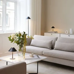 Hygge bordlampe 19 oppladbar - Grafitt Svart