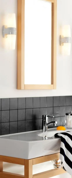 Ifø Bernadotte dobbel vegglampe IP20 - Hvit