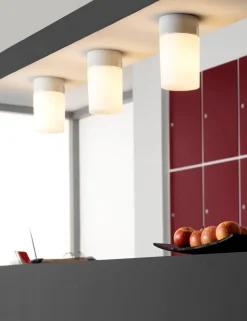 Ifø Opus 100/175 8W dimbar - Hvit m/opal glass