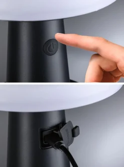 Ilanga portabel bordlampe oppladbar 2,1W 2700 Kelvin IP44 - Solcelle