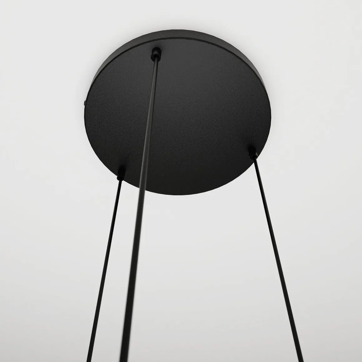 Istar rondell takpendel 3 lys - Svart/Amberfarget