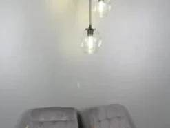 Istar rondell takpendel 3 lys - Svart/Røykfarget