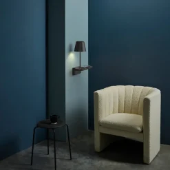 Ito vegglampe med trådløs lader og USB