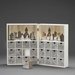 Julekalender med lys - Batteridrevet