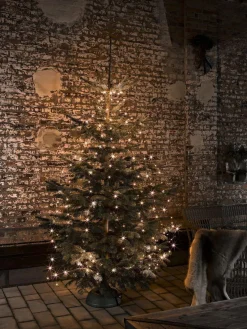 Juletrelys ring 8 slynger 2,4 meter med funklefunksjon - Amber