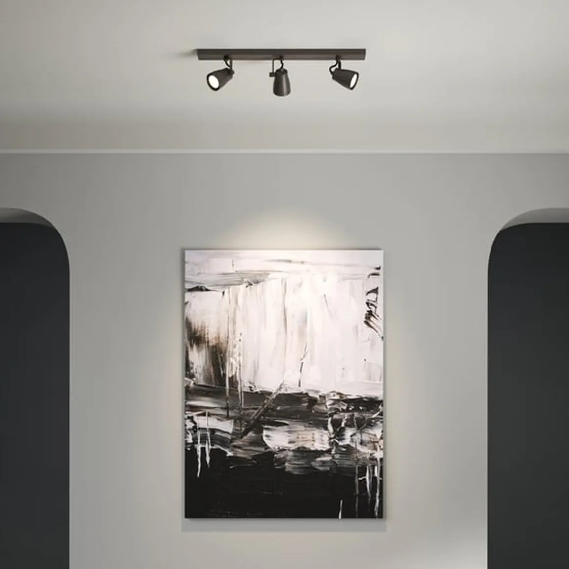 Juno triple bar spotskinne