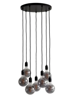 K9 takpendel 7 lys - Svart