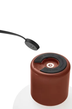 Karl-Johan bærbar bordlampe - Rød