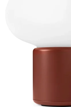 Karl-Johan bærbar bordlampe - Rød