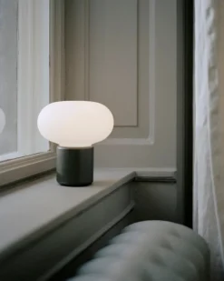 Karl-Johan bærbar bordlampe - Grønn