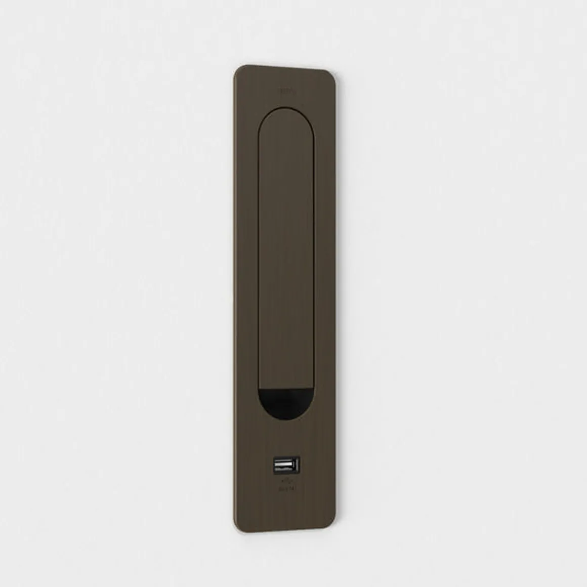 Keta vegglampe for innfelling 3,2W LED m/USB