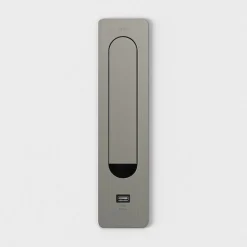 Keta vegglampe for innfelling 3,2W LED m/USB