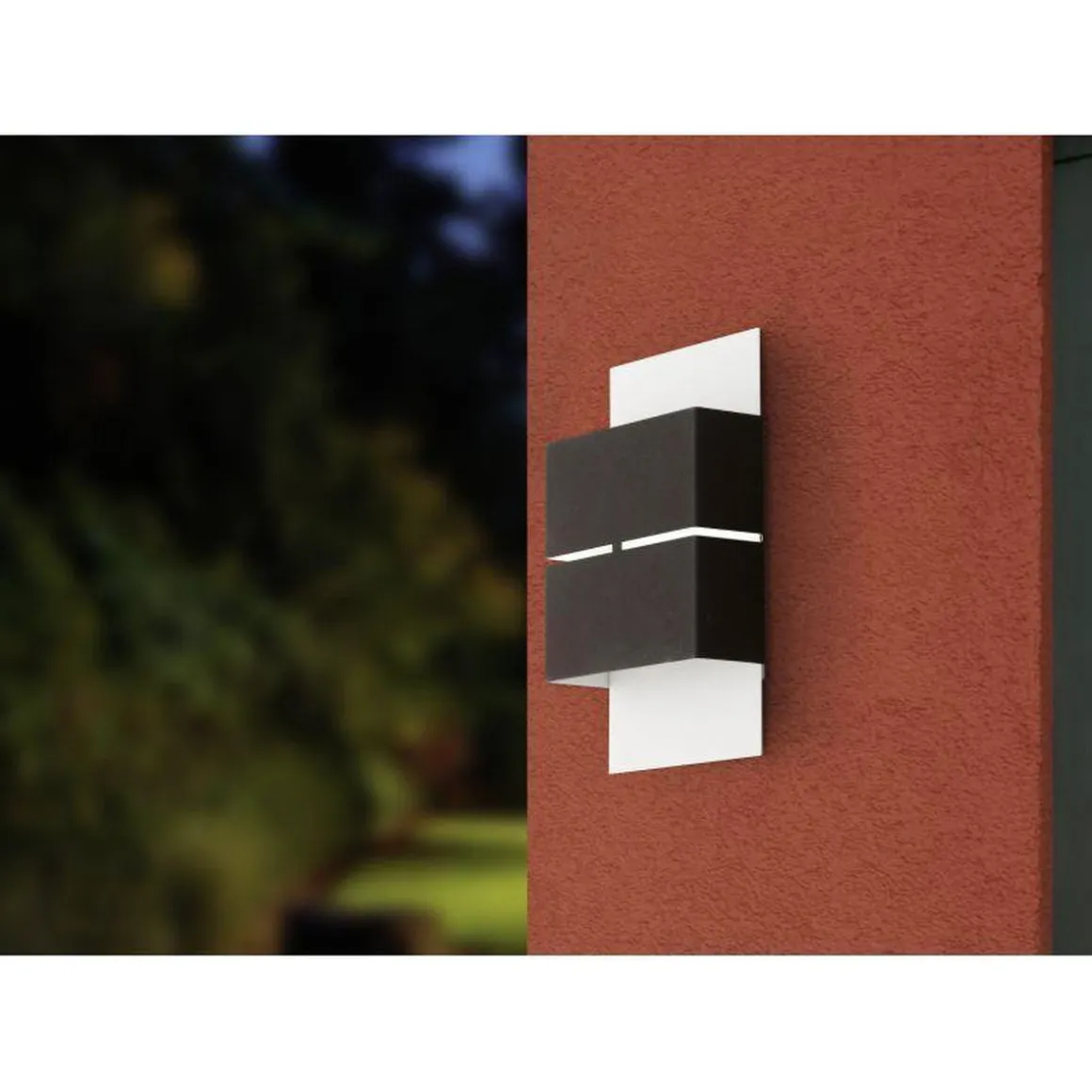 Kibea vegglampe opp/ned utendørs led IP44 - Antrasitt