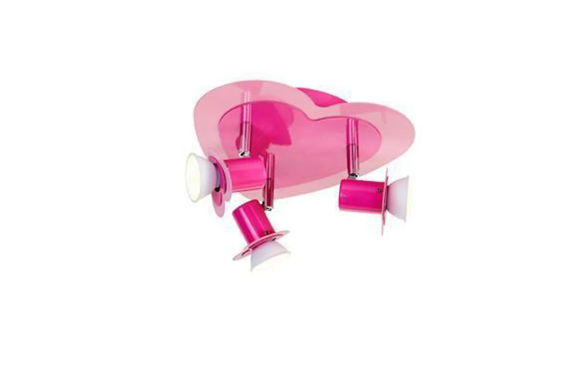 Kitty taklampe spot - Rosa