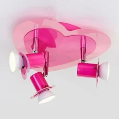 Kitty taklampe spot - Rosa