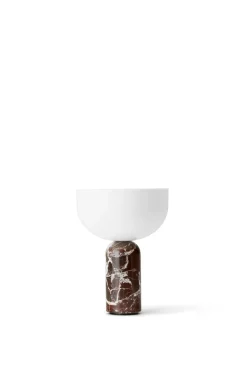 Kizu Portable bordlampe - Brun Marmor