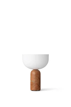 Kizu Portable bordlampe - Rustfarget Marmor