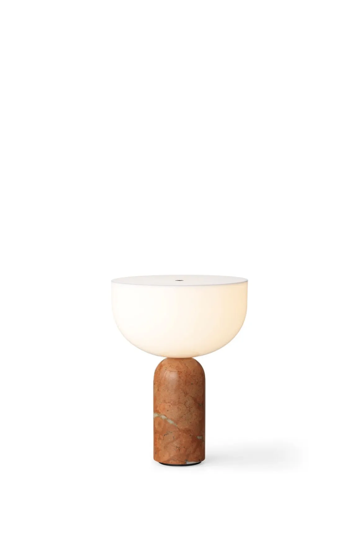 Kizu Portable bordlampe - Rustfarget Marmor