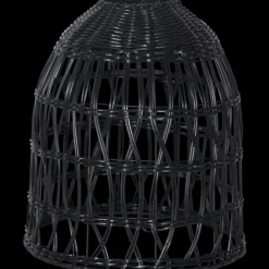 Knute utendørs lampeskjerm 30 cm IP44 - Svart