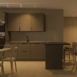 Komplett 2m Zip Tube Micro 3 X 7W LED 2000-2800K dim to warm