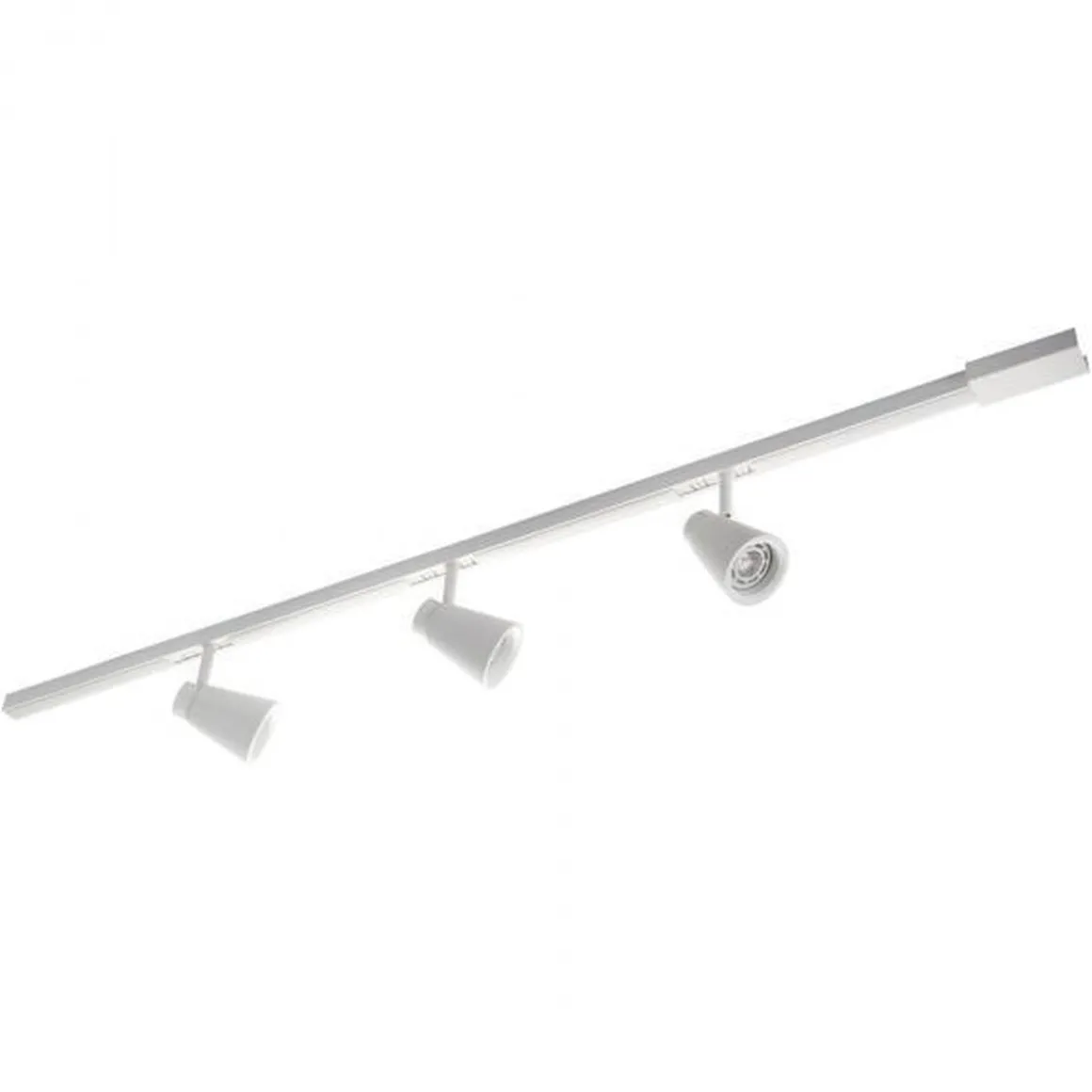 Komplett Zip Zoom 3x6W m/endetilkobling - matthvit