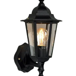 Kristiansand vegglampe opp utendørs IP44 E27