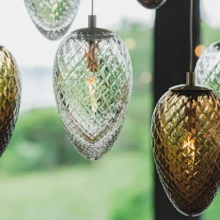 Krystallkongle skoghorn 3 takpendel