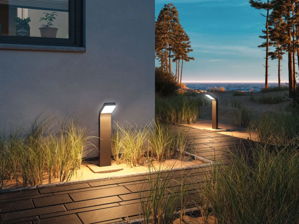 Kulma pullert utendørs IP44 7,5W 3000 Kelvin 50 cm