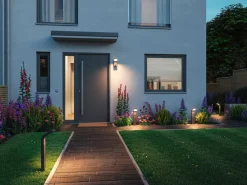 Kulma pullert utendørs IP44 7,5W 3000 Kelvin 50 cm - Sensor