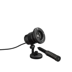 Laserlampe fargede julemotiv IP44 utendørs