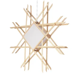 Lea adventsstjerne 70 cm - Natur