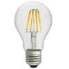 Ledpære E27 klar filament 8 Watt 2700 Kelvin 60mm - Dimbar