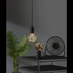 LED-pære smokey med små lys E27 (1,5W)