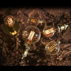 LED-pære 3,7W dimbar, Vintage Gold 95mm