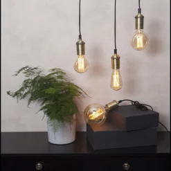 LED-pære 3,7W dimbar, Vintage Gold 80mm