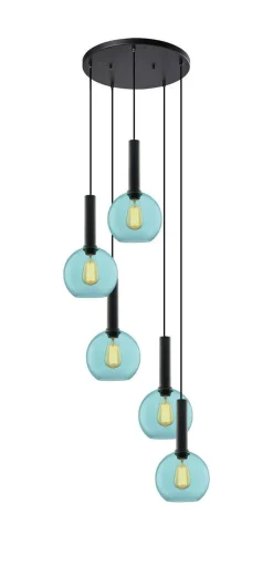 Less rondell takpendel 5 lys - Small